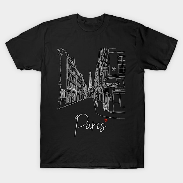 Paris T-Shirt by MBNEWS